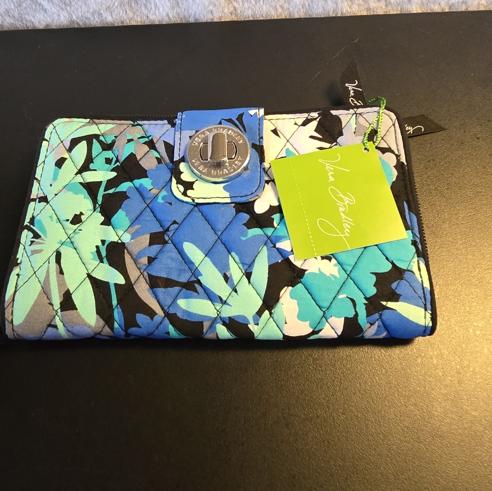 Vera Bradley Blue and Black Urban Phone Case